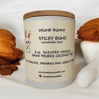 STICKY BUNS 8 OZ SCENTED CANDLE