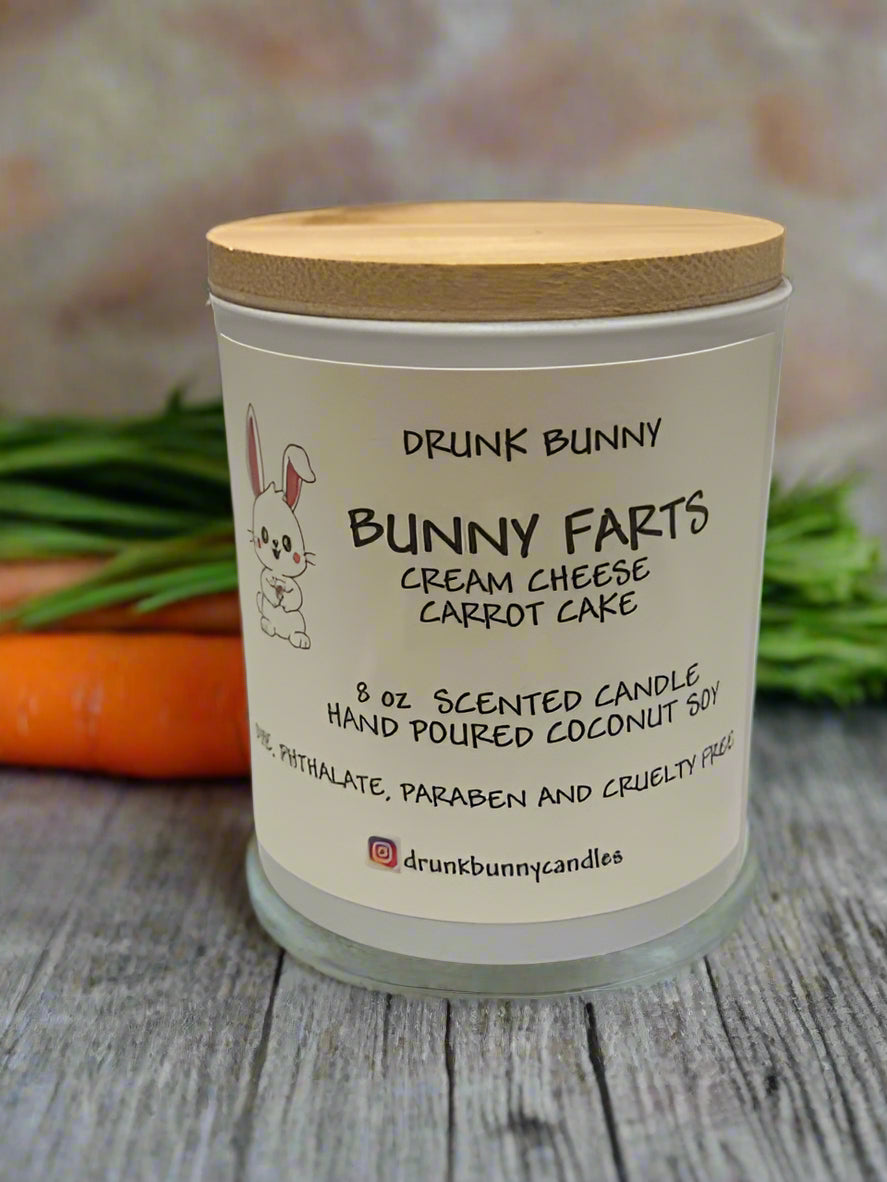 BUNNY FARTS 8 oz. SCENTED CANDLE